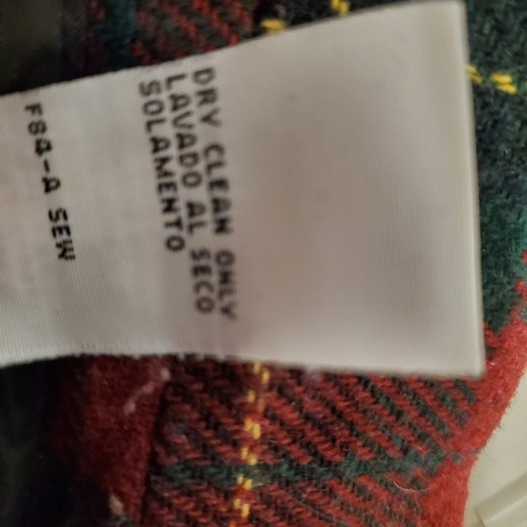 Sag Harbor Plaid Christmas Blazer Wool Blend - Picture 6 of 6